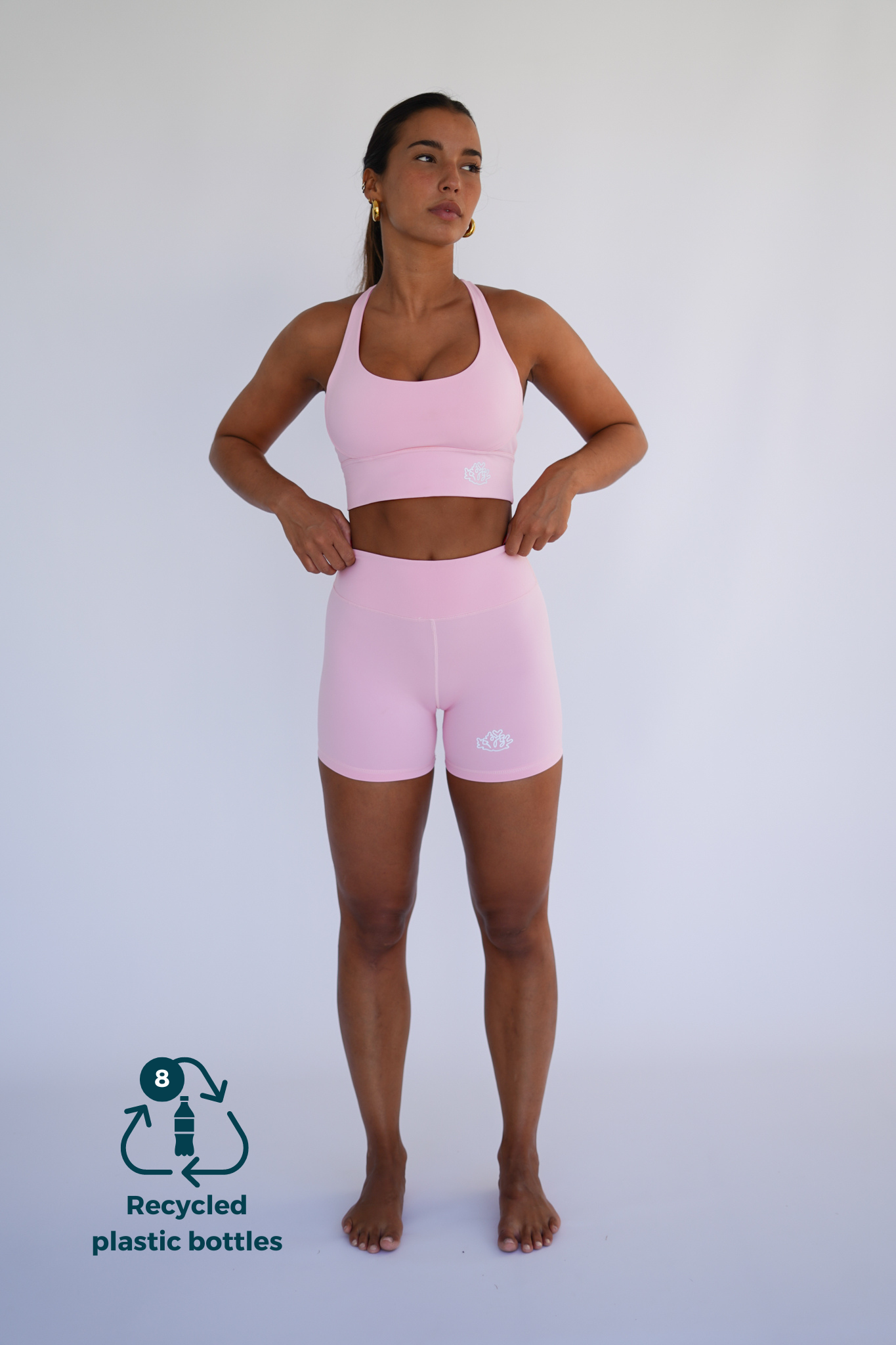 Short POSIDONIA - rosa - FITPLANET
