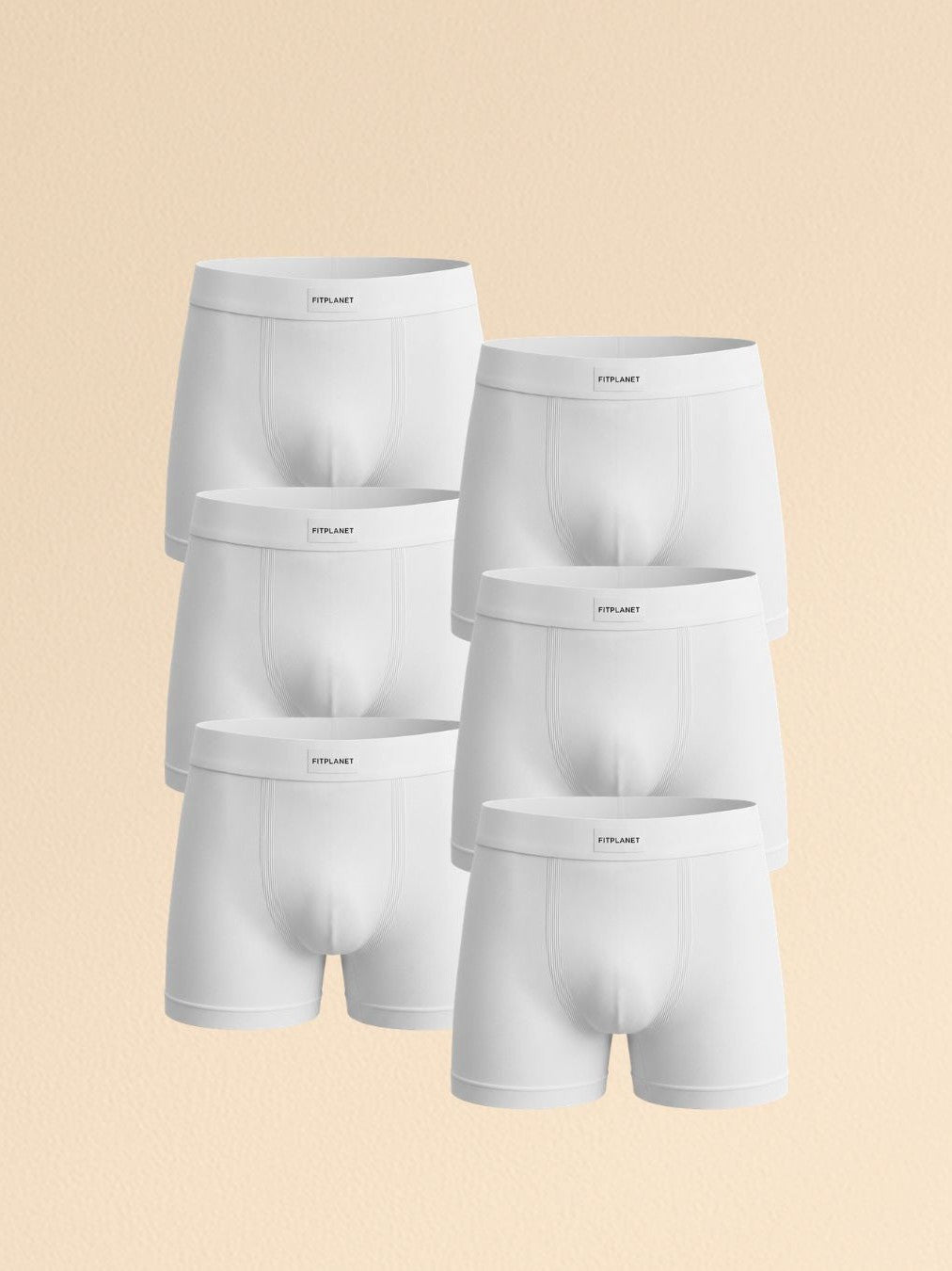 Pack Boxer Blanco [x6]