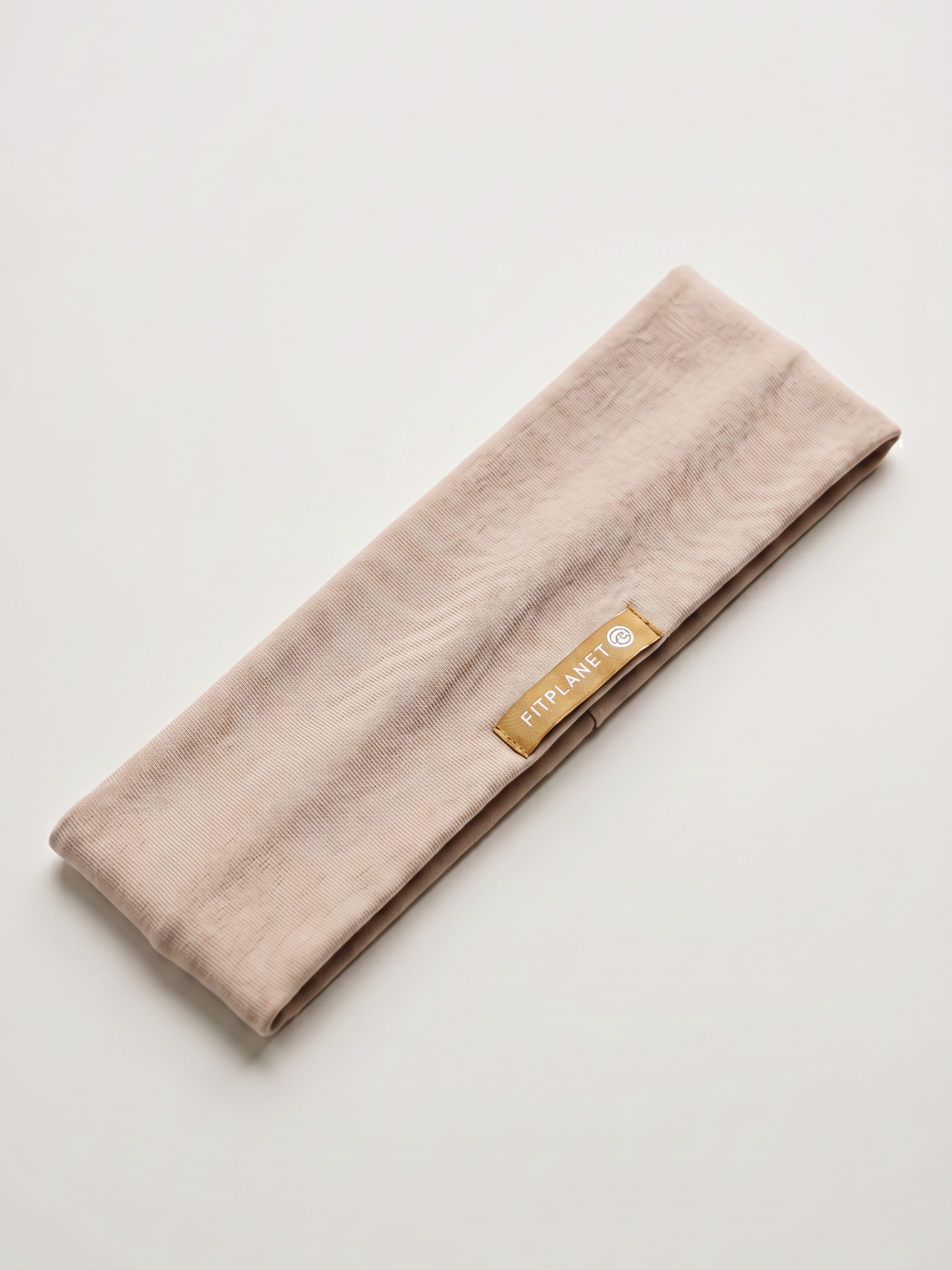 Cinta de pelo algodón - Beige