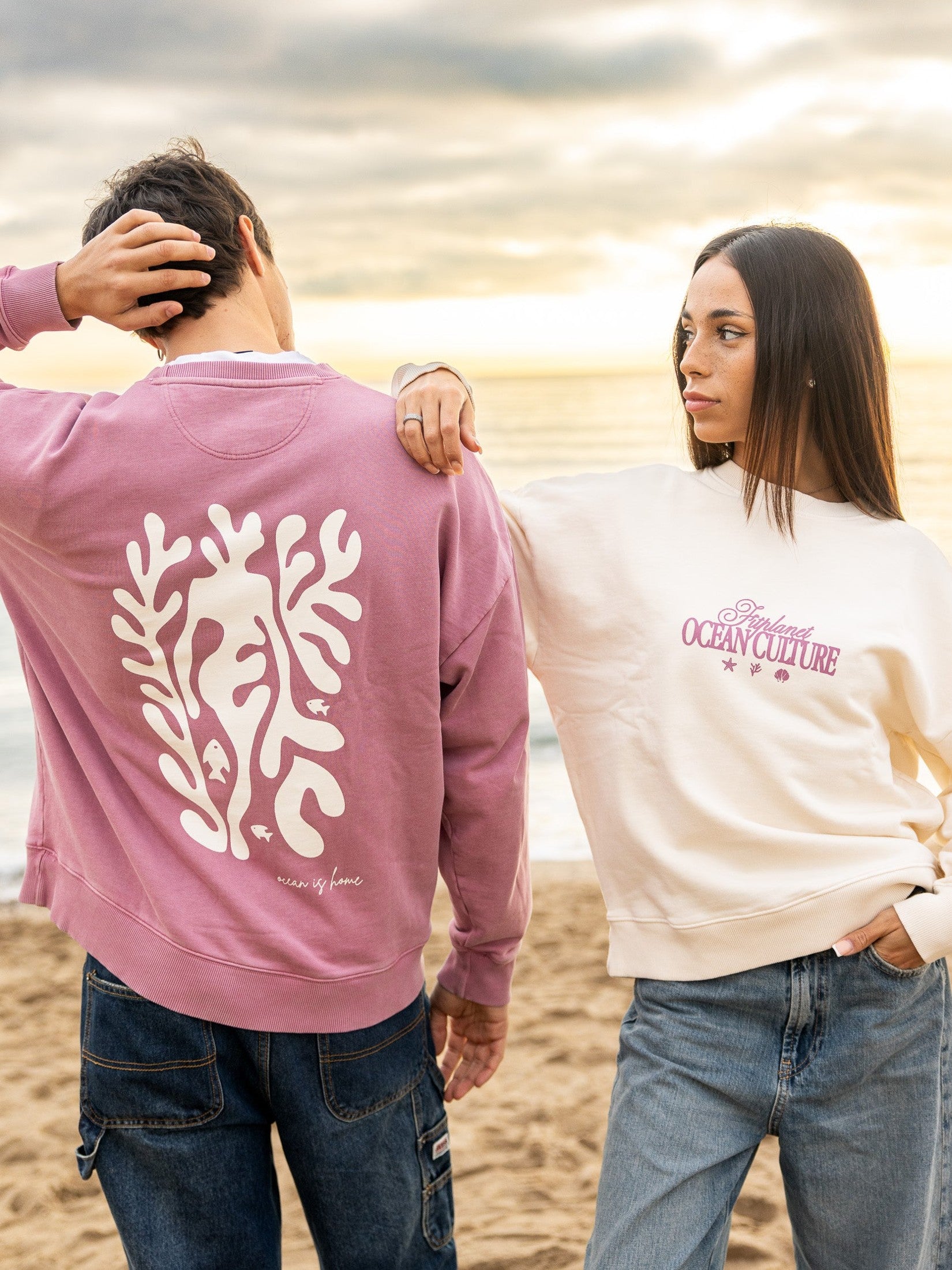 Biotop Sweatshirt – Coral