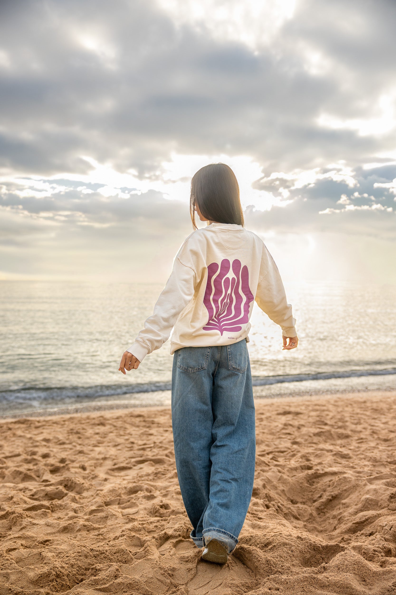 Sudadera Biotop – Beige