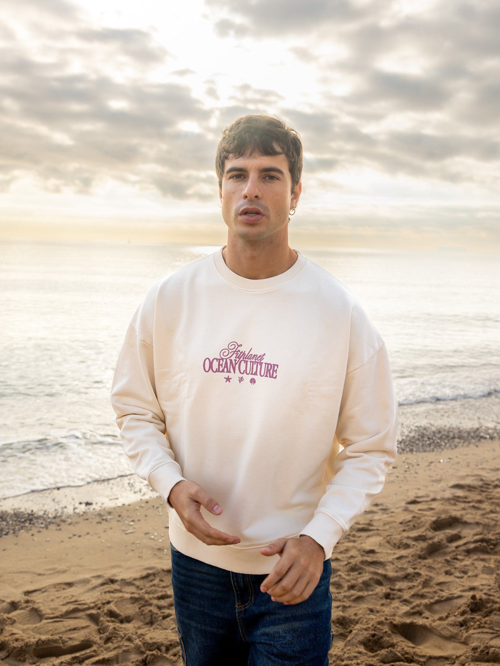 Biotop Sweatshirt – Beige