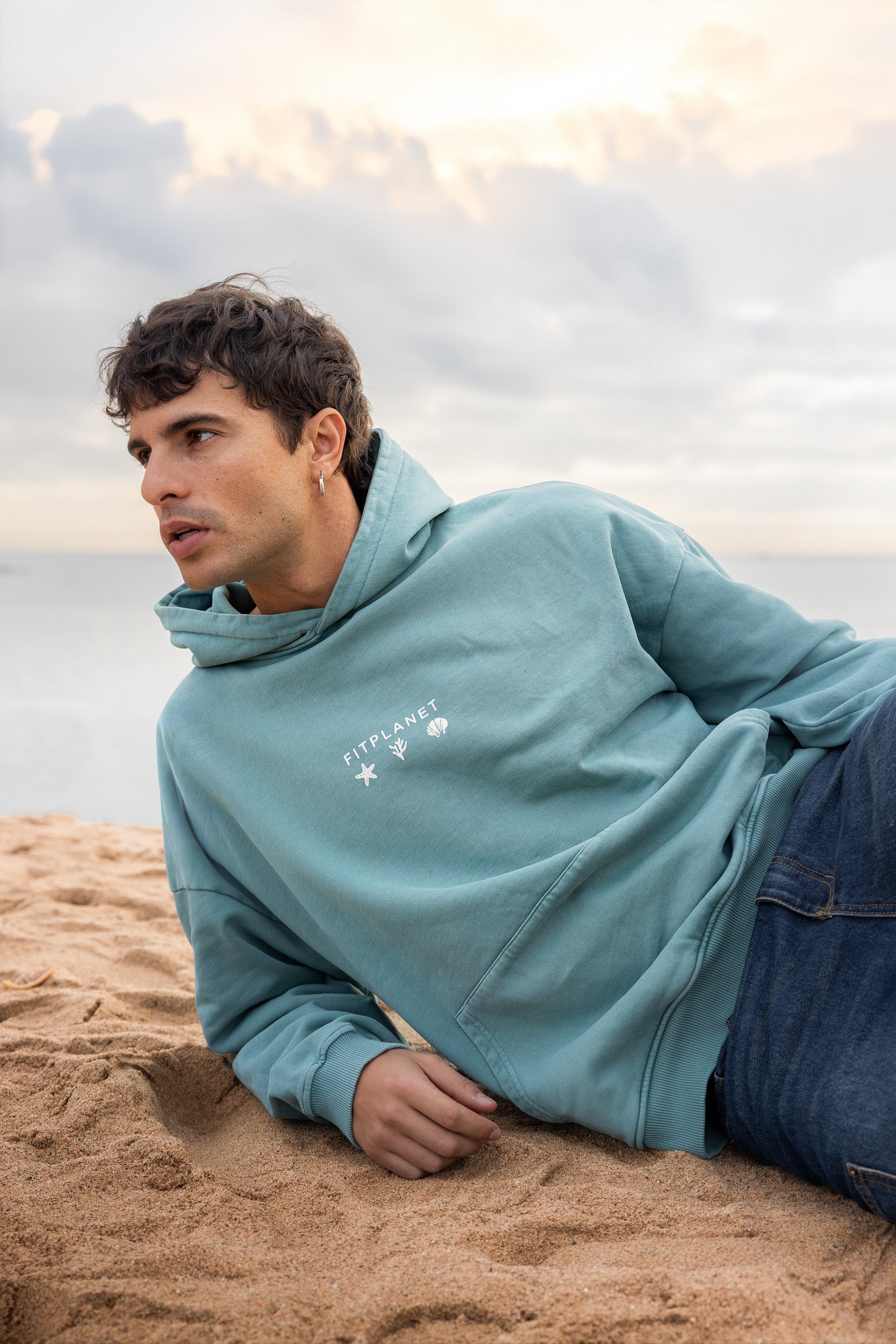 Sudadera Awarness - Turquesa