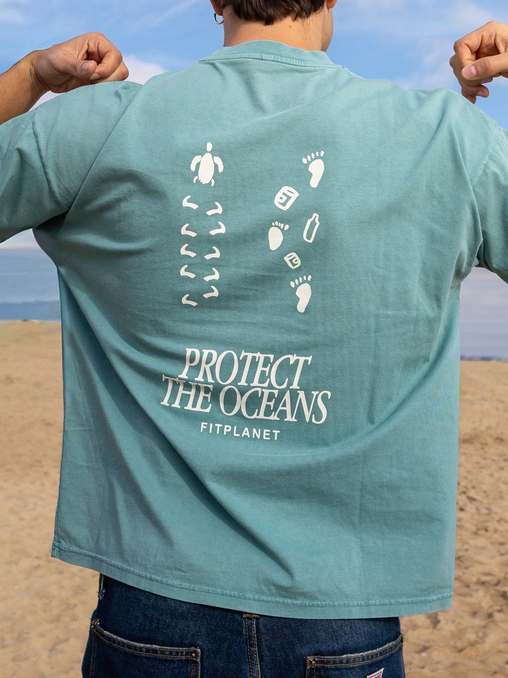 T-shirt Awarness – Turquoise