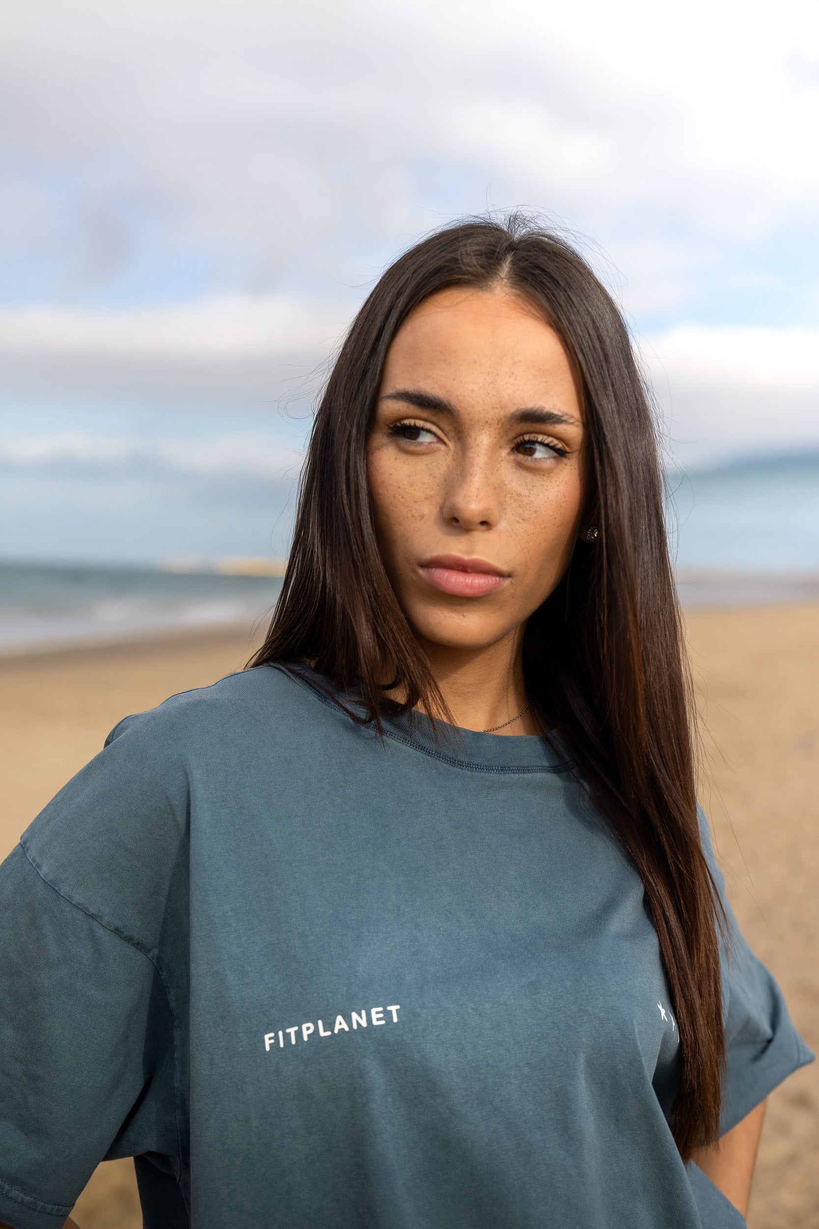 Camiseta Essential – Azul profundo