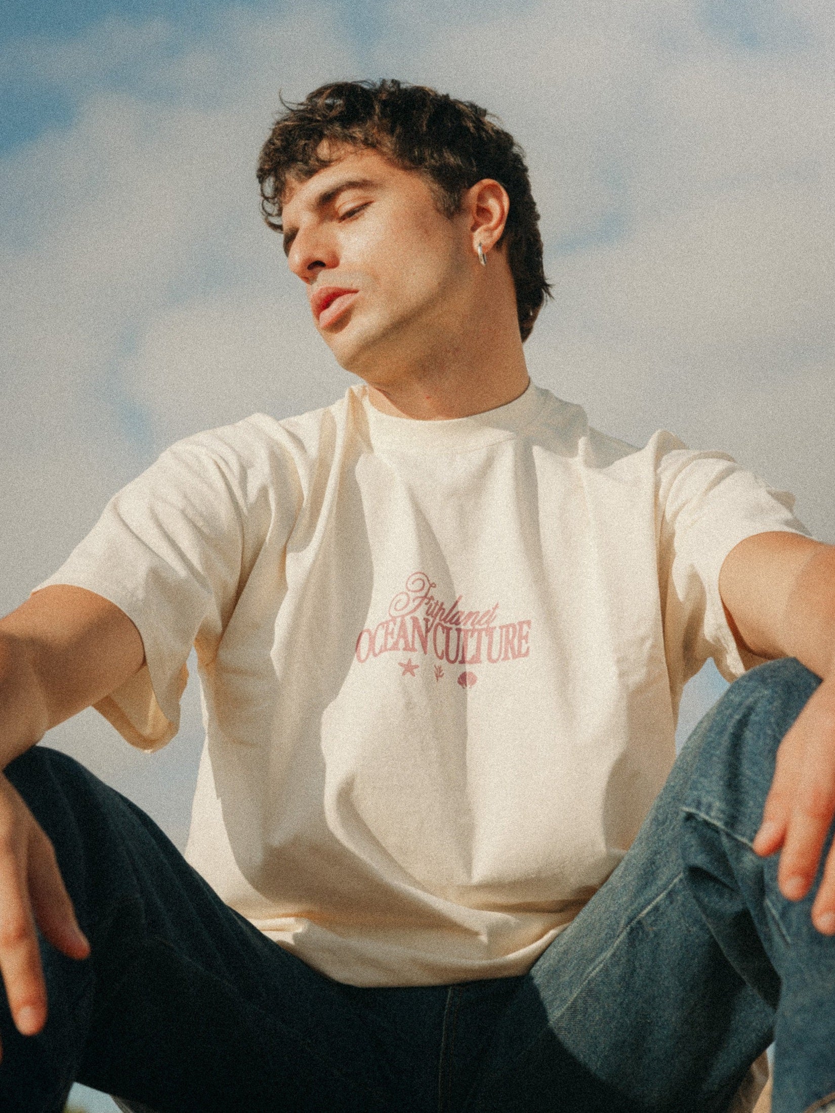 T-shirt Biotop – Beige