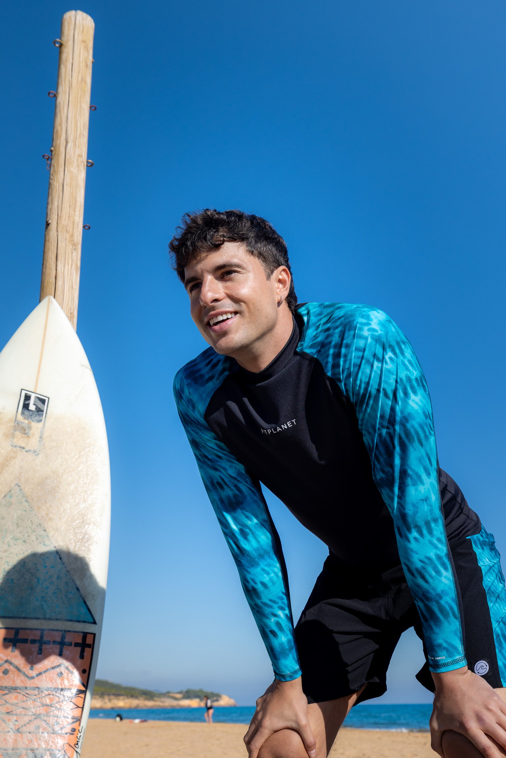 Licra surf - Tiburón Tigre (Turquesa)