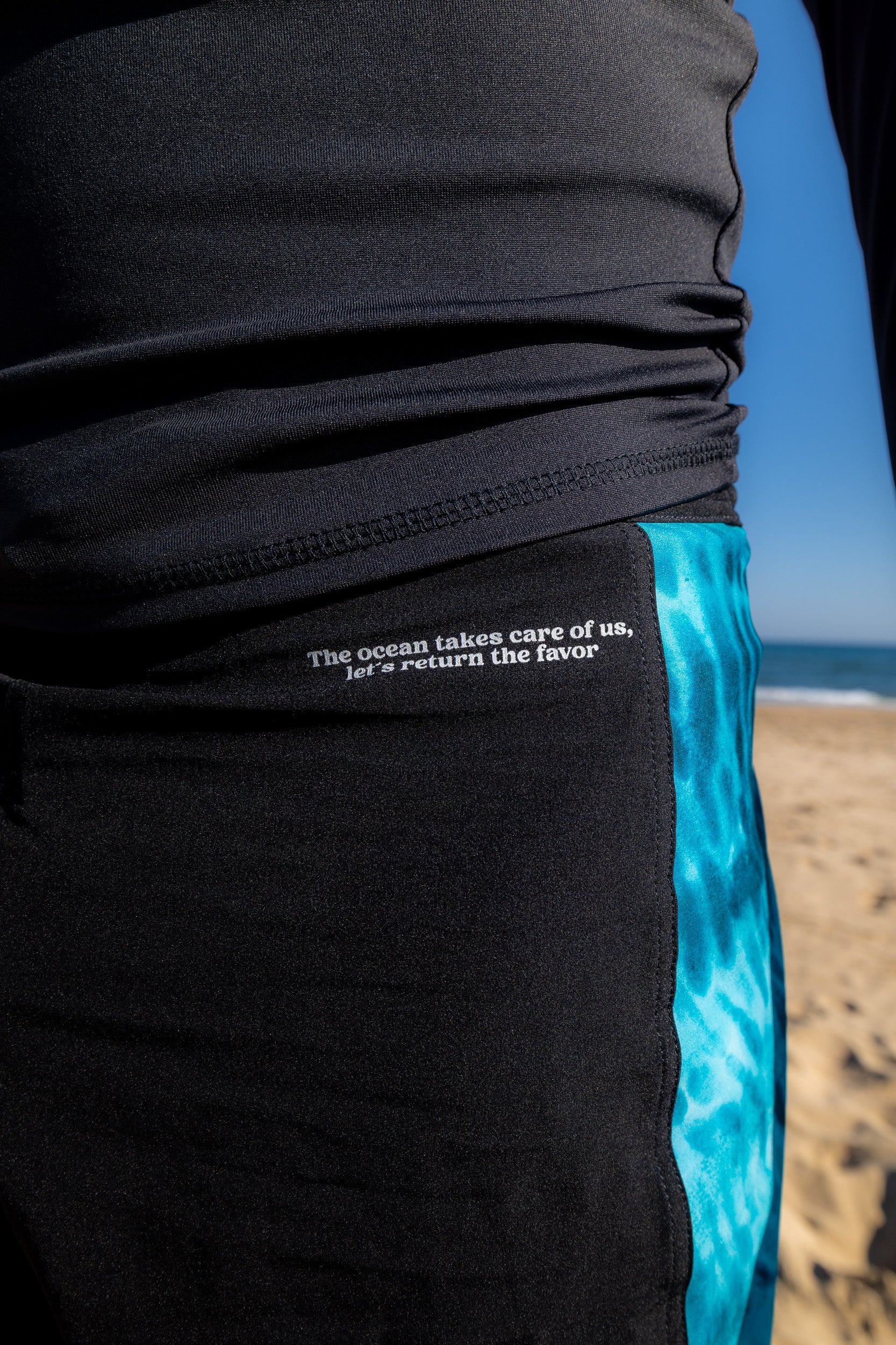 BoardShort - Tiburón Tigre (Turquesa)