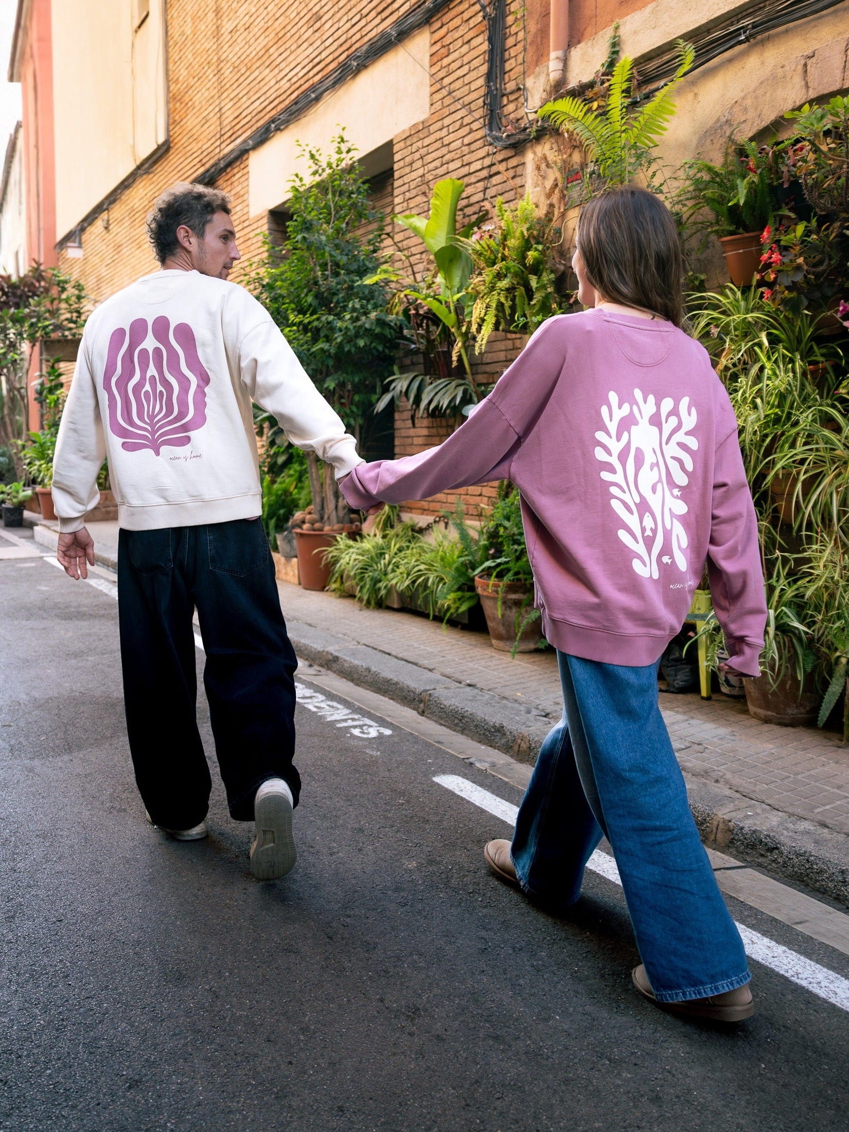 Biotop Sweatshirt – Coral