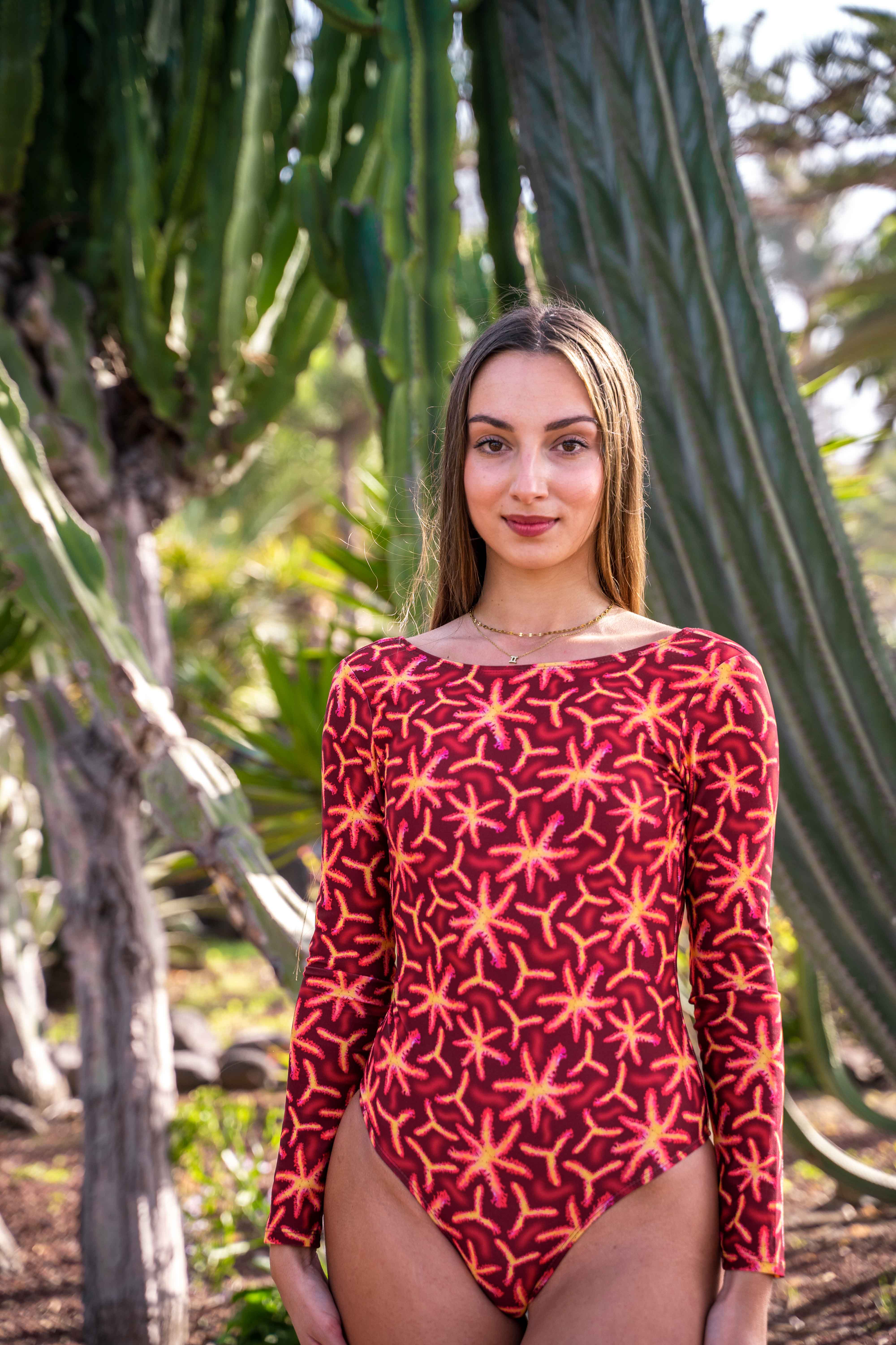 Surfanzug Gorgonie (Offener Rücken)