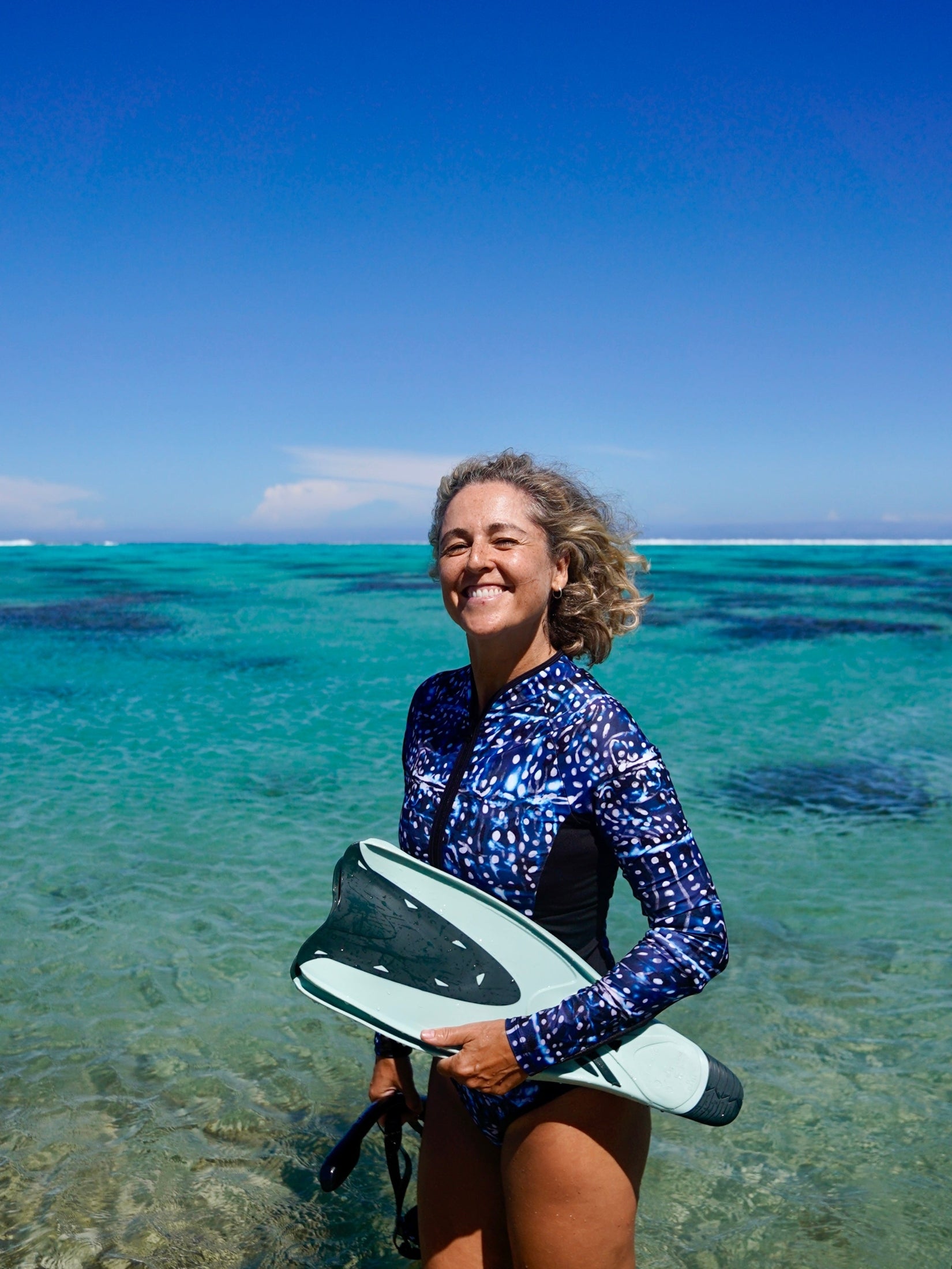 Long Sleeve Surf Swimsuit - Whale Shark