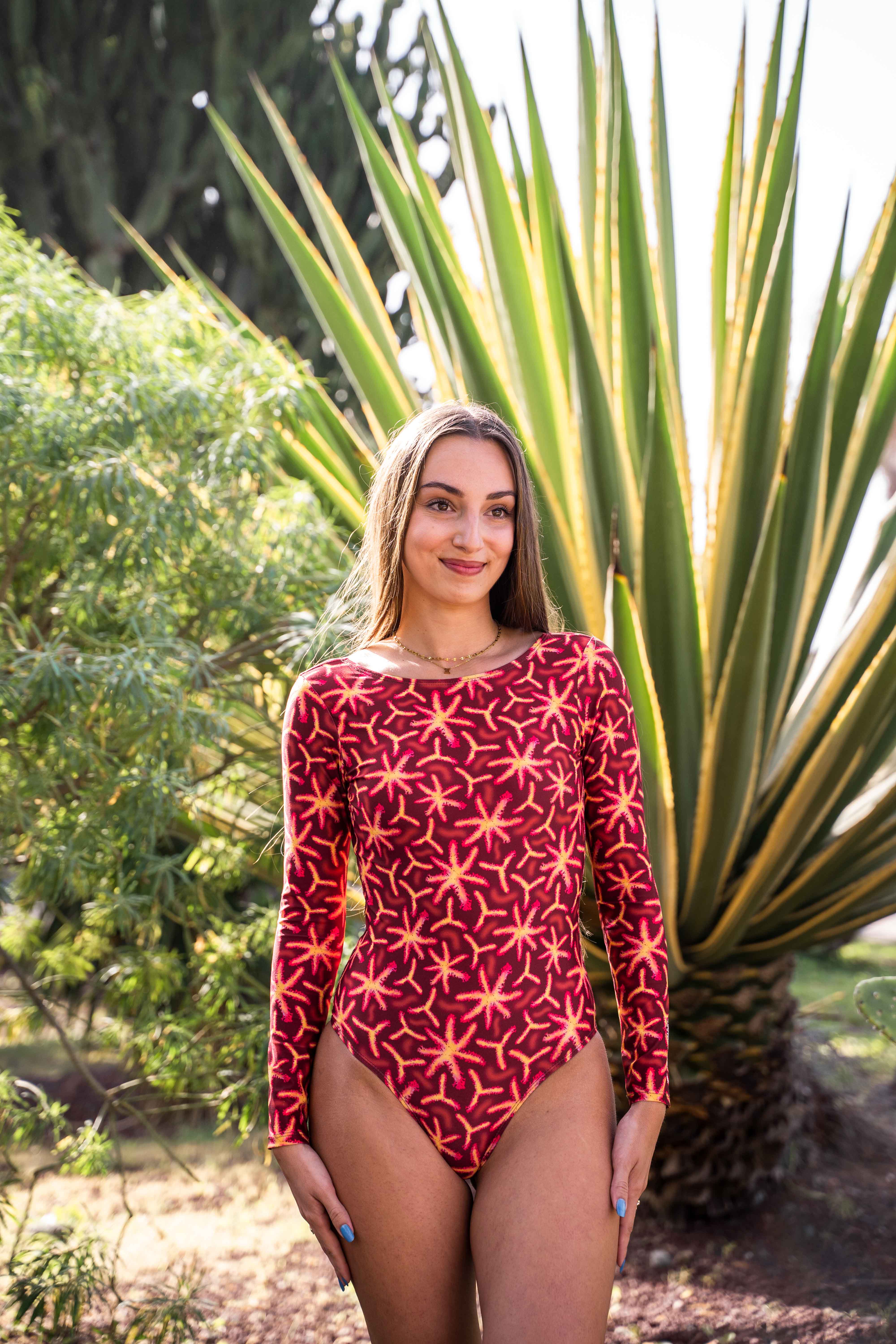 Surfanzug Gorgonie (Offener Rücken)