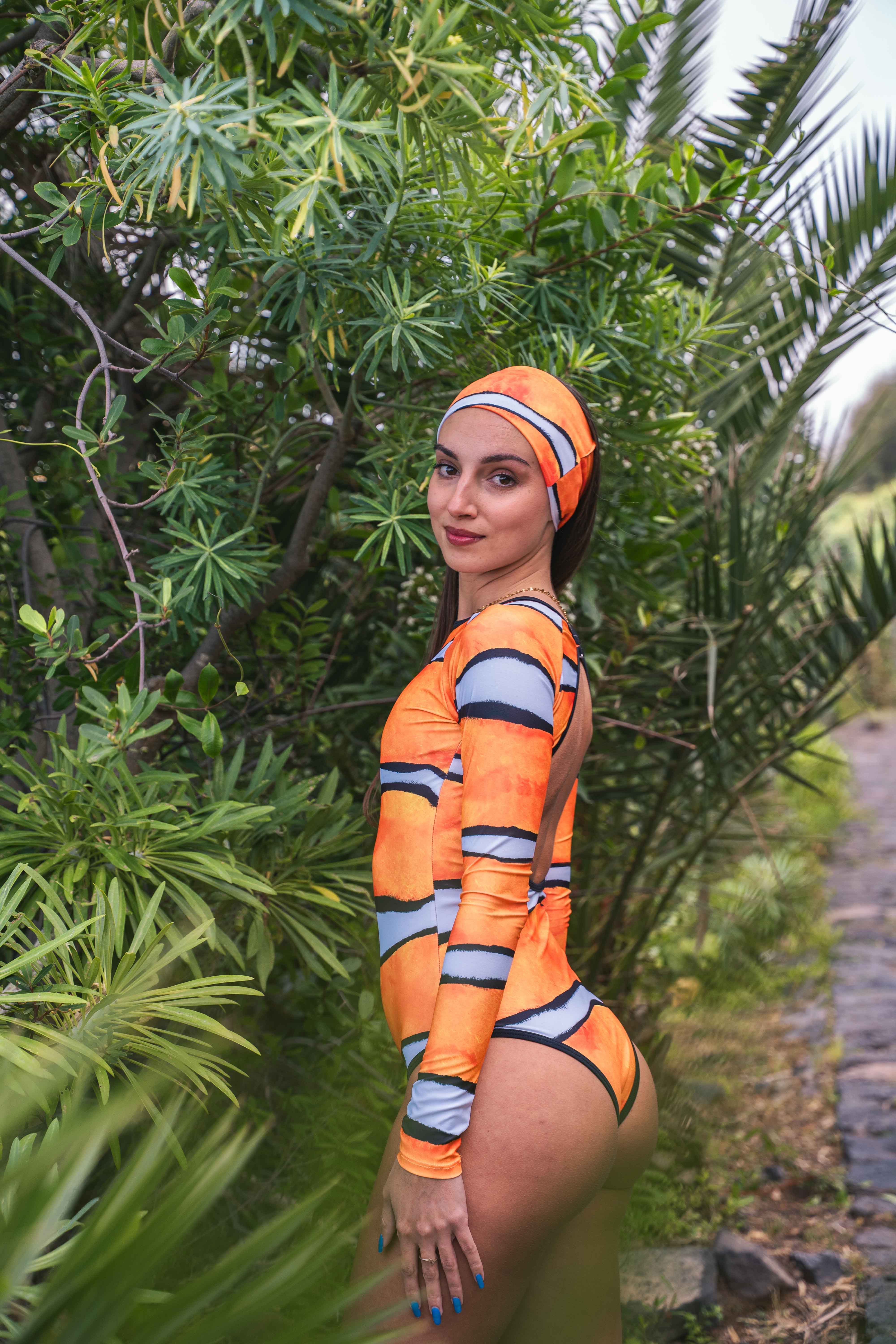 Stirnband Clownfisch