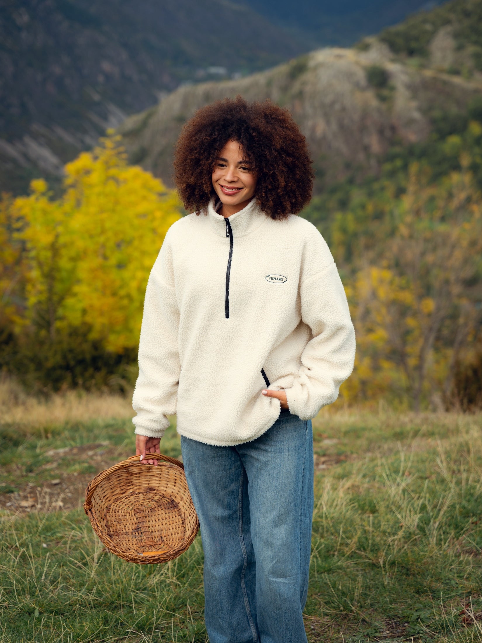 Abric Polar Fitplanet - Blanc