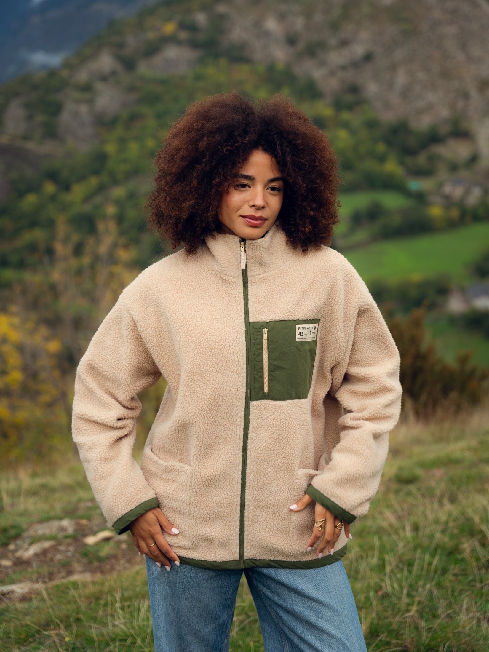Fitplanet Sweatshirt - Beige