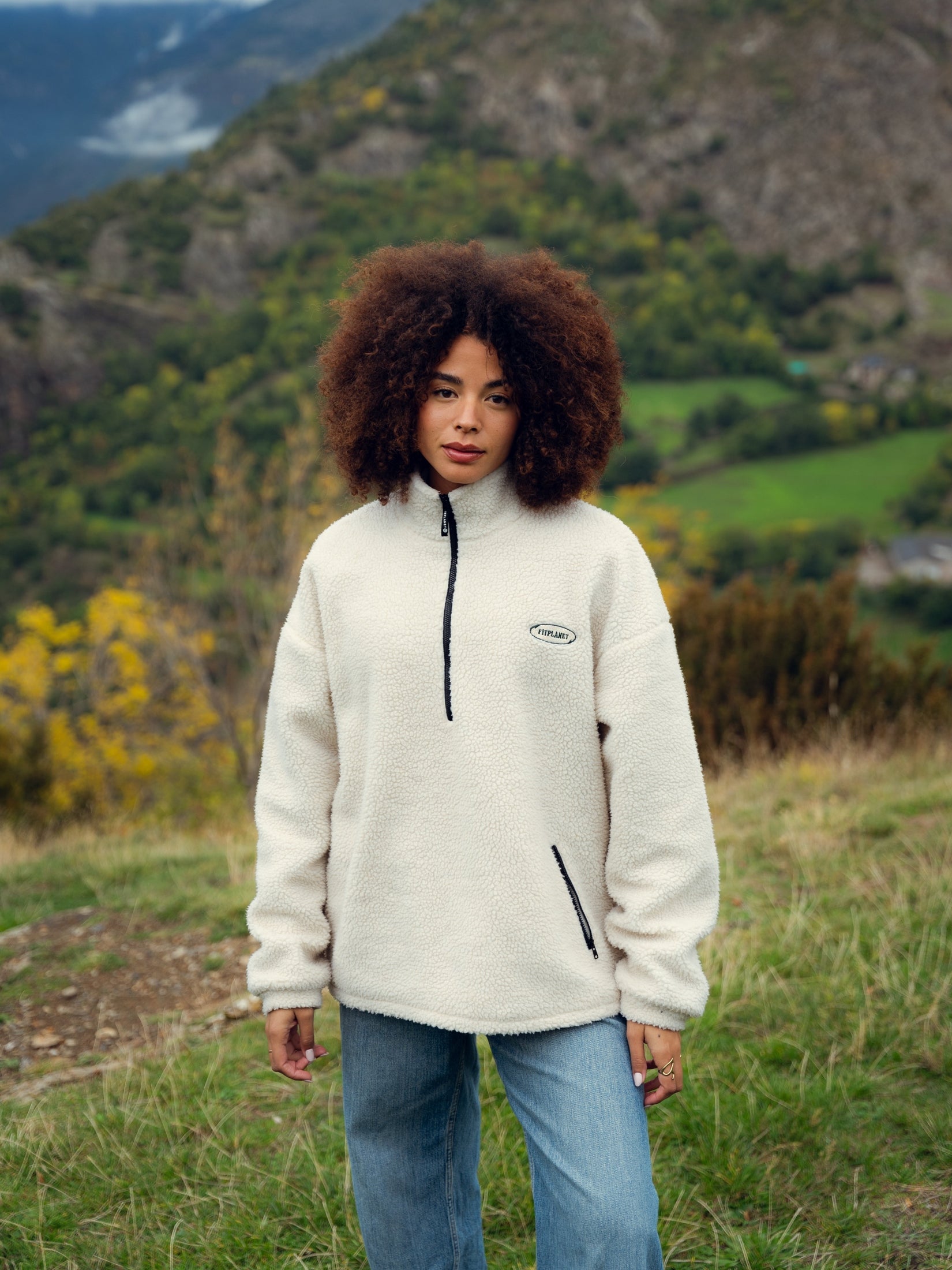 Abric Polar Fitplanet - Blanc