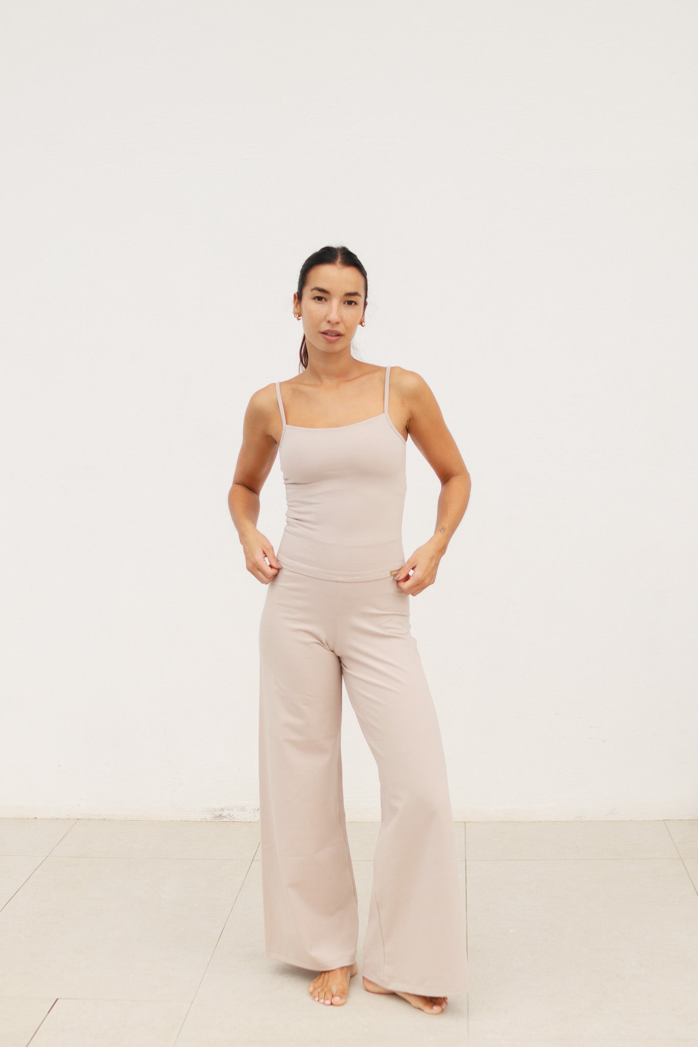 Conjunto Esencial algodón - Beige