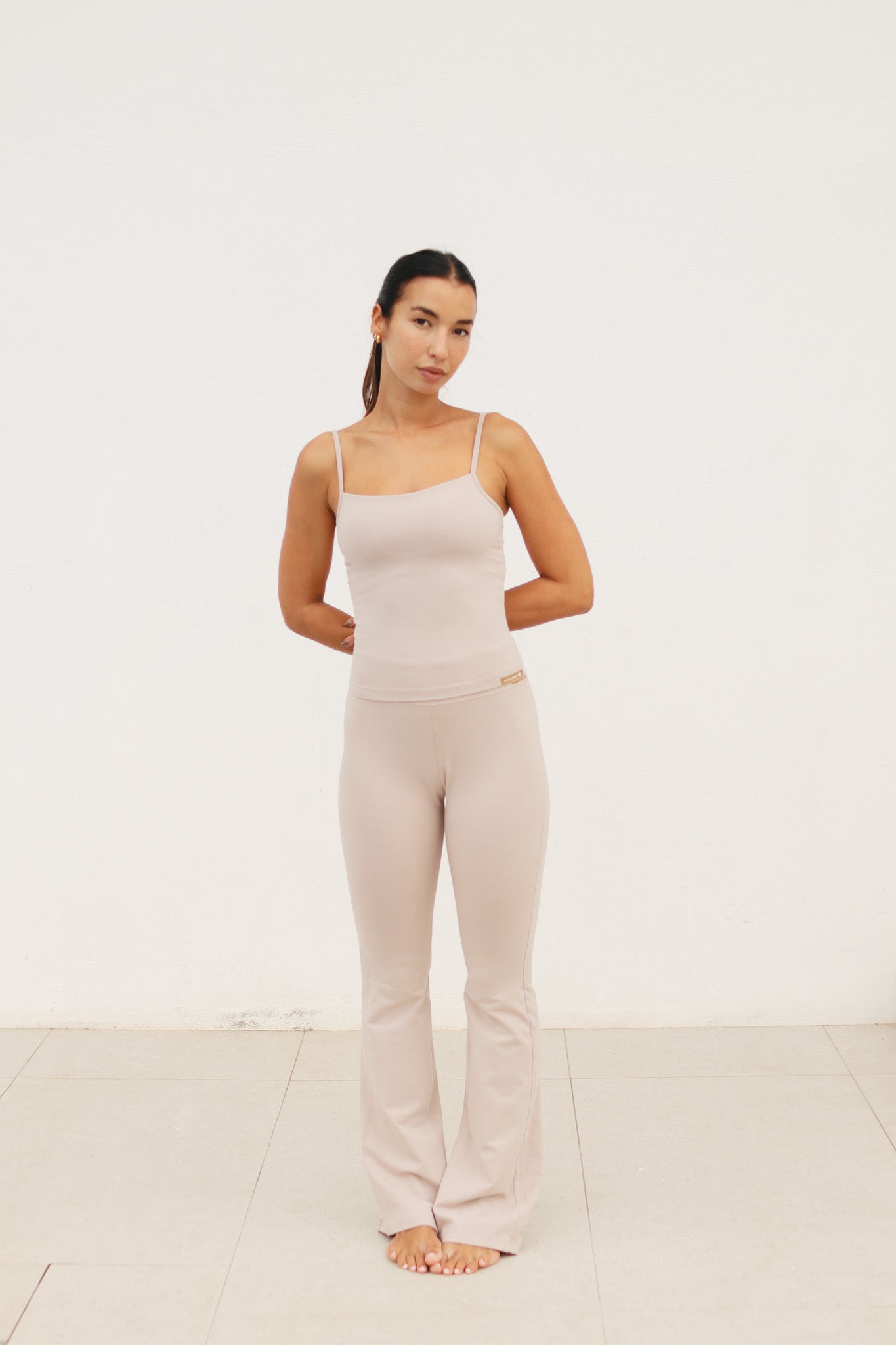 Conjunto Esencial algodón - Beige