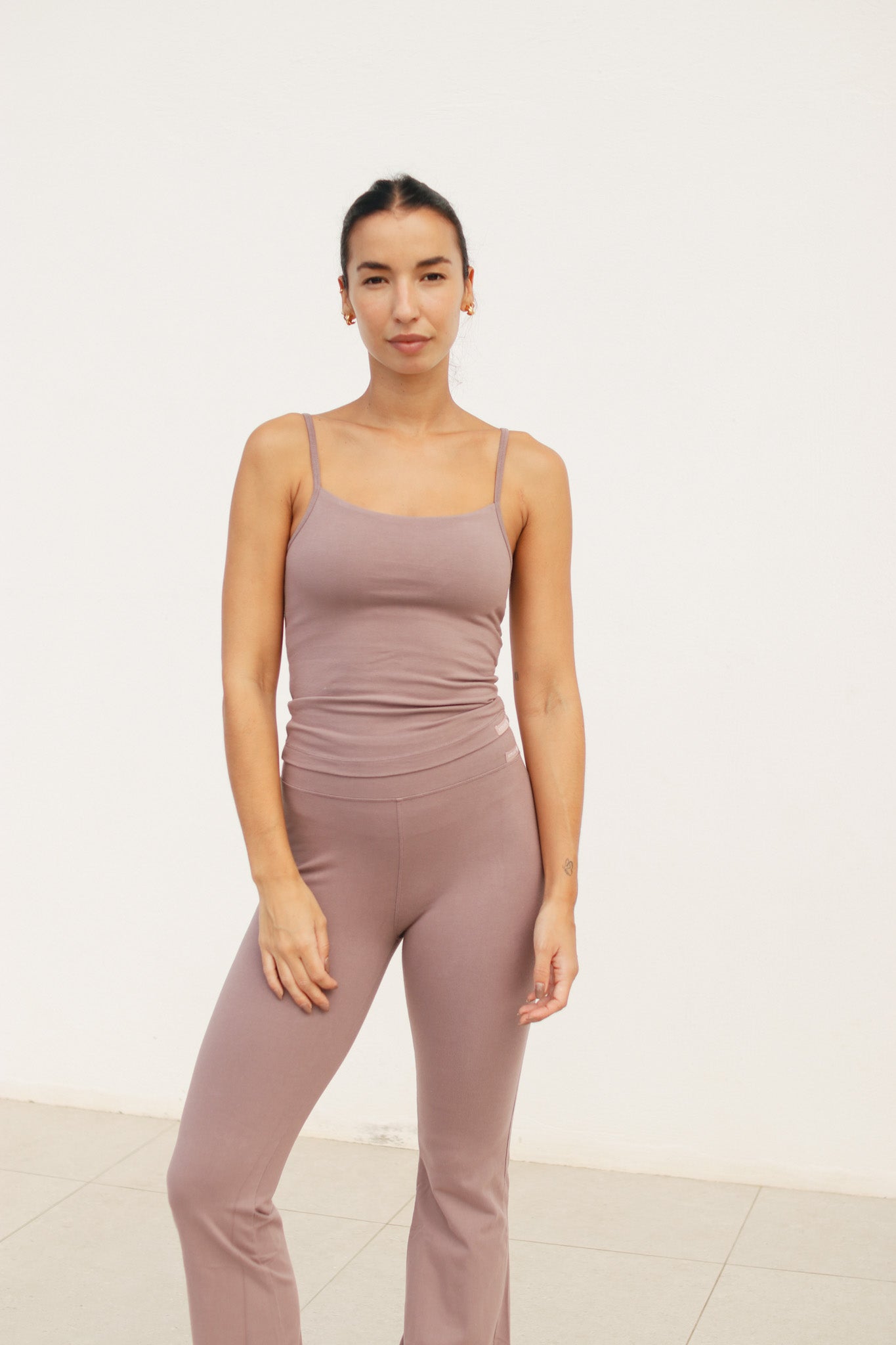 Conjunto Esencial algodón - Malva