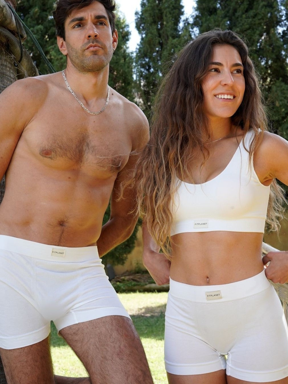 Boxer Algodón - Blanco