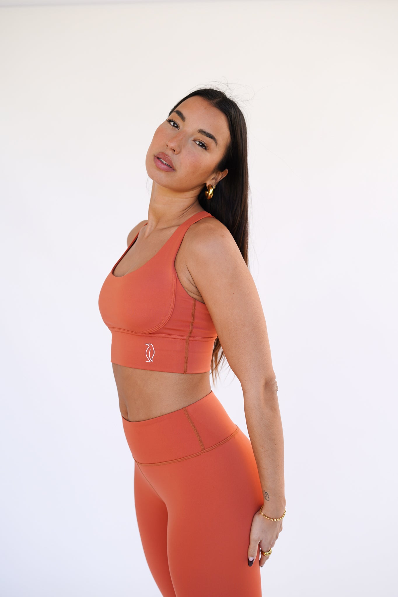 Top PENGUIN - naranja - FITPLANET